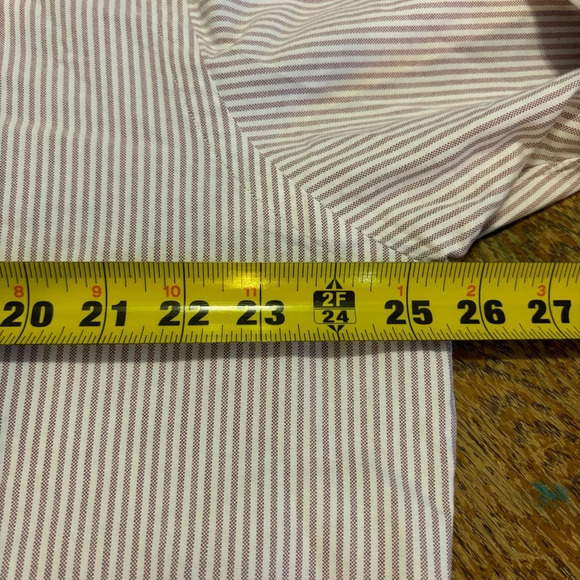 Mens Polo Ralph Lauren Button Down Colored Pony Striped Light 16-34 Large Casual - Picture 5 of 6